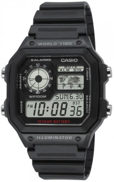 Casio AE-1200WH-1AVDF Erkek Kol Saati