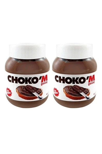 Gesaş Chokom Kakaolu Fındık Kreması 700 gr x 2 Adet