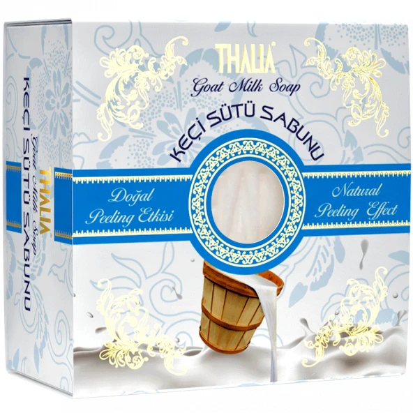Goat Milk Natural Solid Soap with Peeling Effect 150 gr