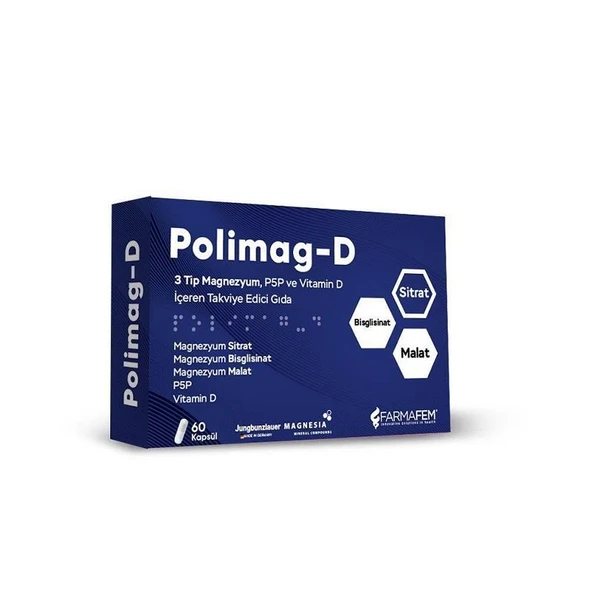 Polimag D 60 Kapsül ürün görseli