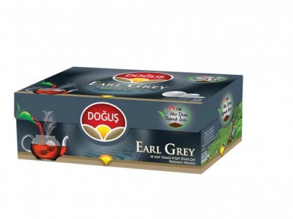 Doğuş Earl Grey Demlik Poşet Çay 48 Adet 152 Gr