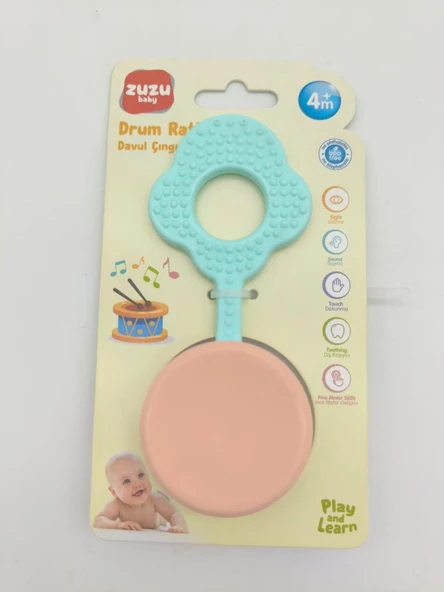 Zuzu Oyuncak davul Çıngırak Kartela 4215