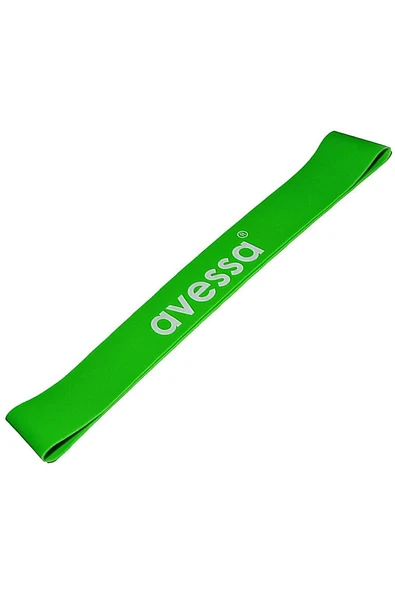 Alsepeteavm AVESSA LAB-20 LATEKS EGZERSİZ BANDI 3 CM YEŞİL RENK ORTA (625)