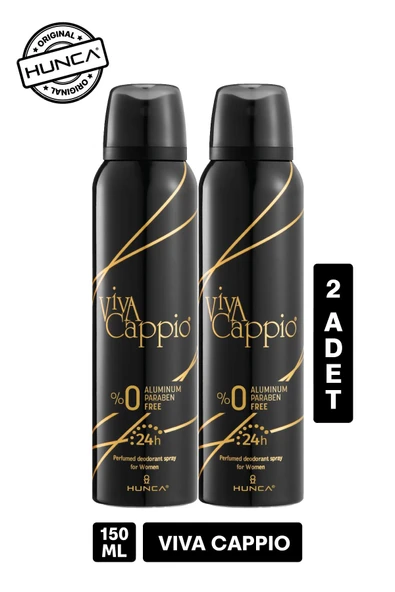 Viva Cappio Deodorant Classic 150 ml 2 Adet