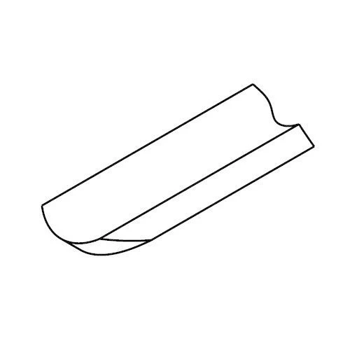 NAREX 818010 Sığ Oyma Ağız Ahşap Torna Bıçağı 14x105 mm - 3