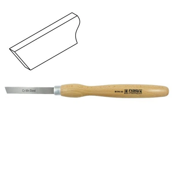 NAREX 817010 Düz Ağız Ahşap Torna Bıçağı 14x105 mm - 3