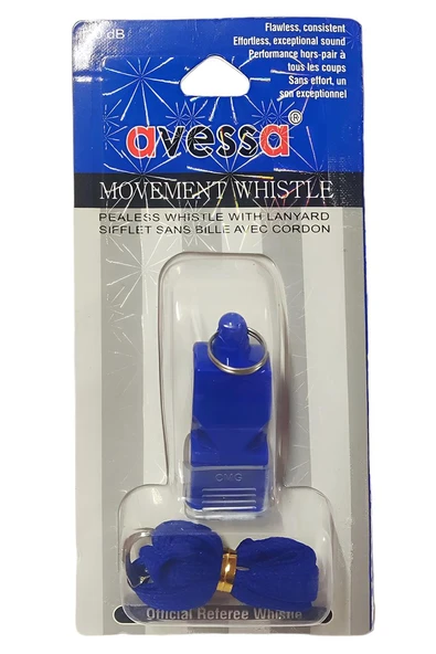 AVESSA DK-10-BLUE İPLİ DÜDÜK MAVİ RENK