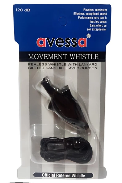 Alsepeteavm AVESSA DK-30-BLACK İPLİ DÜDÜK SİYAH RENK