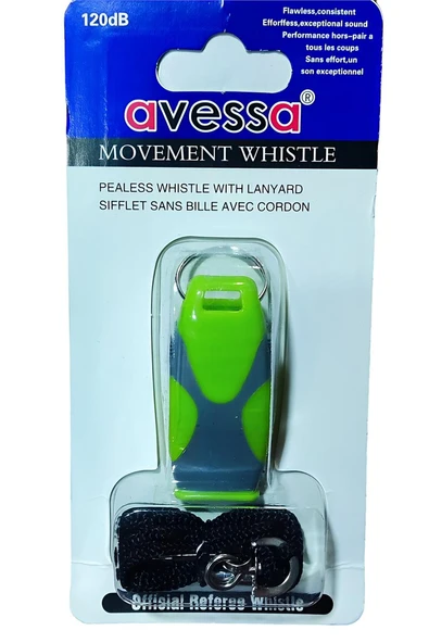 AVESSA DK-40 GREEN İPLİ PROFESYONEL DÜDÜK YEŞİL (EPIK CMG)