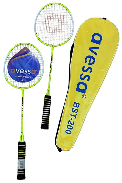 Alsepeteavm AVESSA BST-200 BADMNGTON RAKET SET SARI