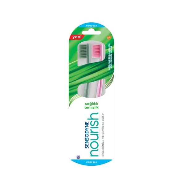 Sensodyne Diş Fırçası Nourish Yumuşak 2 li