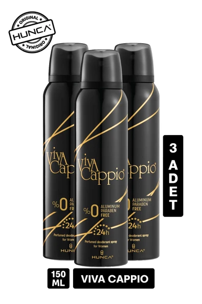 Viva Cappio Deodorant Classic 150 ml 3 Adet