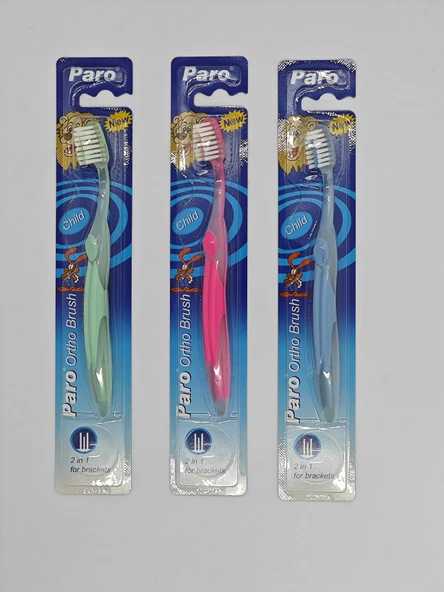 TechTic Paro Çocuk Diş Fırçası Ortho Brush 748 - 5