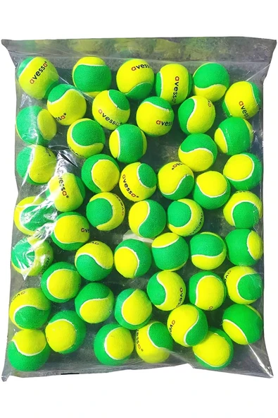 Alsepeteavm AVESSA TT-9 TENİS TOPU YEŞİL 9 YAŞ ÇOCUK POŞETTE 48'Lİ