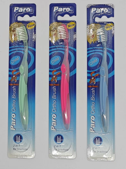 TechTic Paro Çocuk Diş Fırçası Ortho Brush 748 - 2