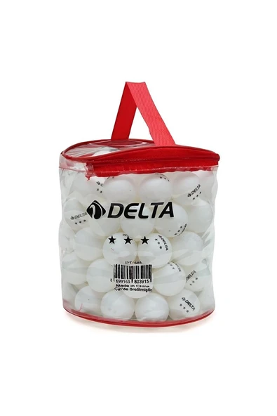 Alsepeteavm PİNPON TOPU DELTA ÇANTA 100 LÜ BEYAZ WZP 563