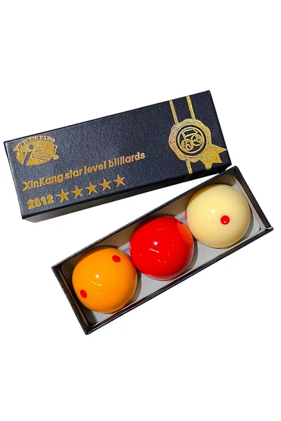 AVESSA BB-BALL-50 BİLARDO TOPU 3 TOP PROFESYONEL
