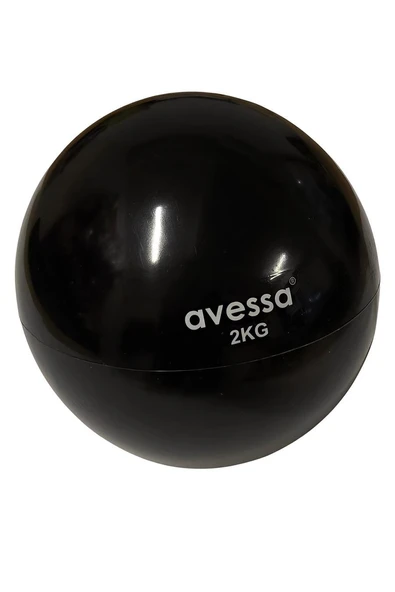 AVESSA PTB-40 PLATES TONİNG BALL 2 KG SİYAH