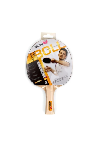 Alsepeteavm BUTTERFLY 85005 BUT. TİMO BOLL MATCH RAKET