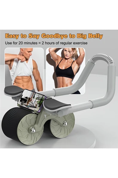 Alsepeteavm RELİFE AB-04 YENİ NESİL AB ROLLER KARIN EGZERSİZ TEKERİ