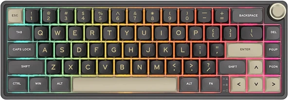 Royal Kludge R65 Phantom RGB Kablolu Gaming Klavye (RKR65-PT-XH)