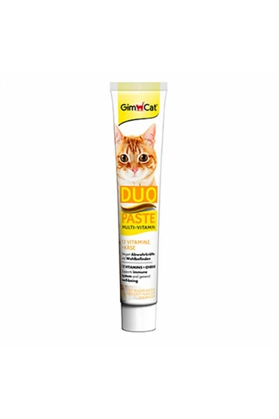 Gimcat Duo Multi-Vitamin Peynirli 50 gr Kedi Macunu