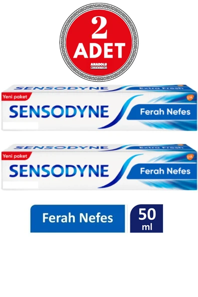 Sensodyne Ferah Nefes Diş Macunu 50 Ml 2 Adet