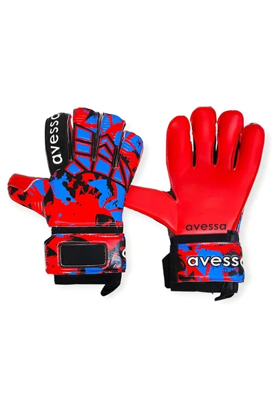 Alsepeteavm GK-300 AVESSA KALECİ ELD. HYBRİD PARMAK KORUMALI 5 NO KIRMIZI