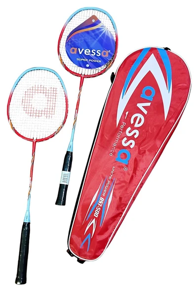 AVESSA BST-500 ROSERED BADMİNGTON RAKET SET PROF.