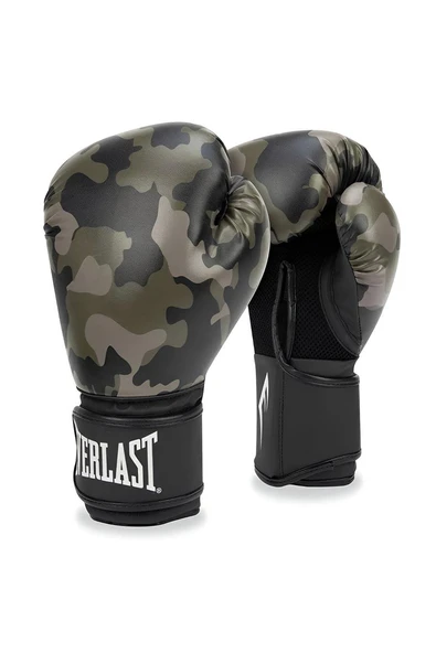Alsepeteavm Everlast Black Gold/Grey Camo Gloves 12 OZ 919580-70-12OZ
