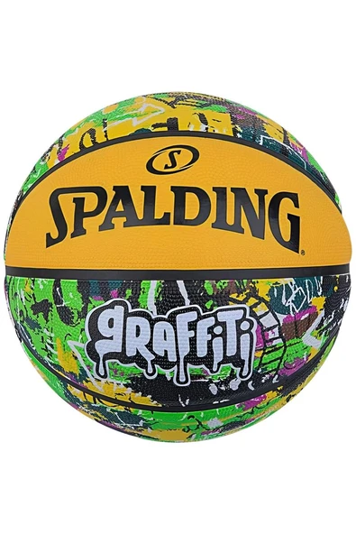 Alsepeteavm BASKET TOPU 2021 GREEN YELLOW GRAFFITI SZ7 (84374Z