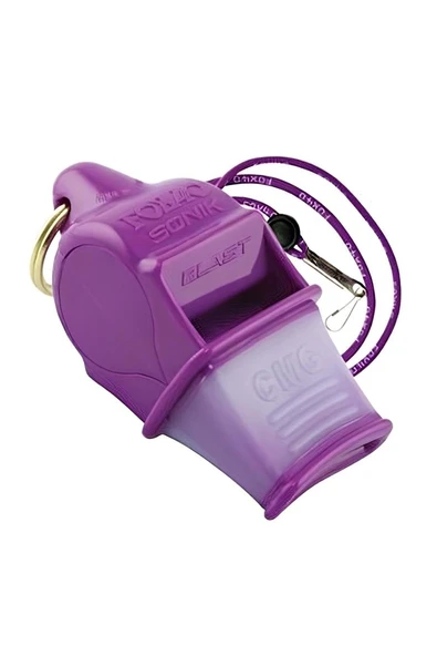 FOX 40 SONIK BLAST CMG SAFETY DÜDÜK MOR-İPLİ 9203-0808 - AKSDDKFOX033