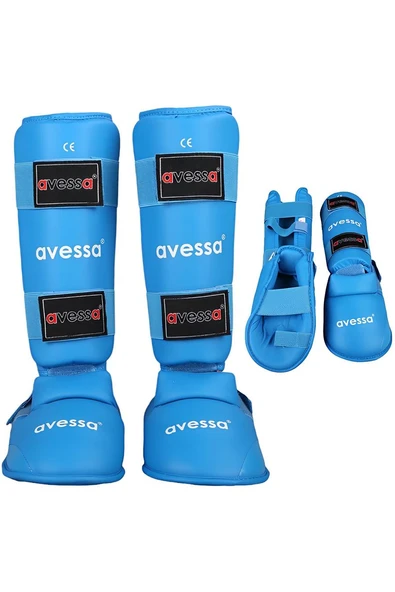 Alsepeteavm AVESSA KRKOR-100 BLUE-S KARATE KAVAL KORUYUCU S BEDEN MAVİ