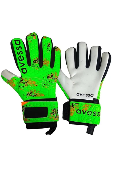 Alsepeteavm AVESSA GK-100 KALECİ ELDİVENİ APEX PARMAK KORUMALI 5 NO YEŞİL