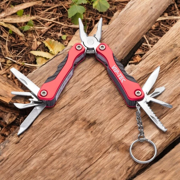 Vip-Tec VT875191 9 Parça Multi Fonksiyonel Mini Çakı/Pense Seti - 6