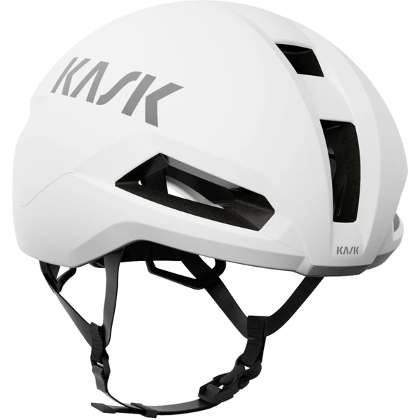 Kask Nirvana Yol Bisikleti Kaskı Mat Beyaz Large