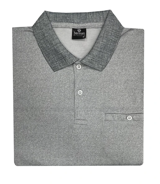 Herman Yakalı Klasik Fit Kısa Kol Erkek Tişört 7290 - 2