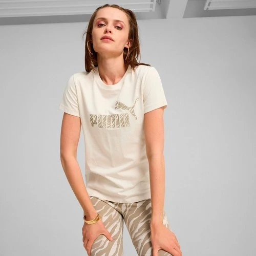 Puma 68149087 Ess+ Animal Tee Kadın Spor Tişört