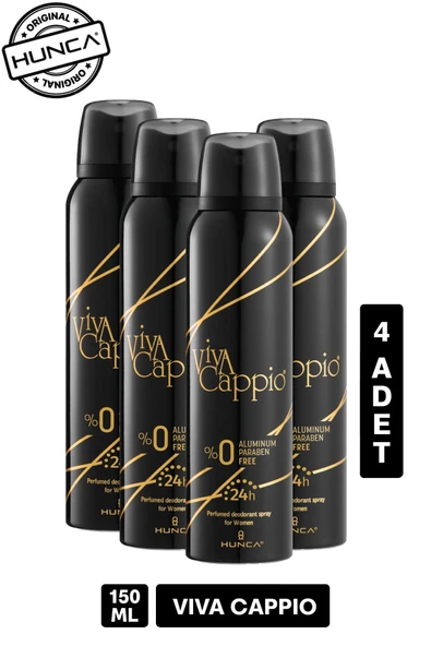 Viva Cappio Deodorant Classic 150 ml 4 Adet