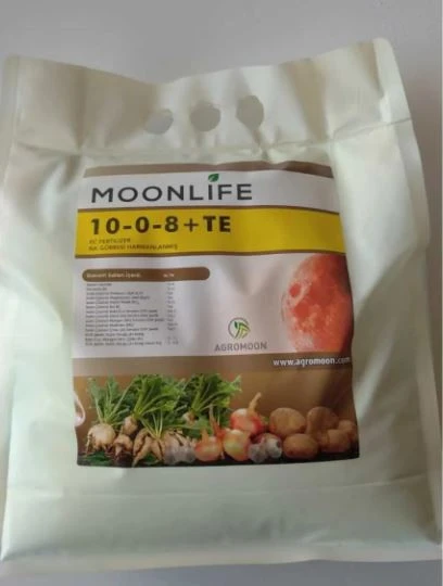 Moonlife 10-0-8+TE Özel Pancar,Soğan Ve Patates Gübresi 5 Kg