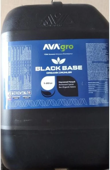 Black Base Hayvansal Aminoasit İçeren Sıvı Organik Gübre 20 LT