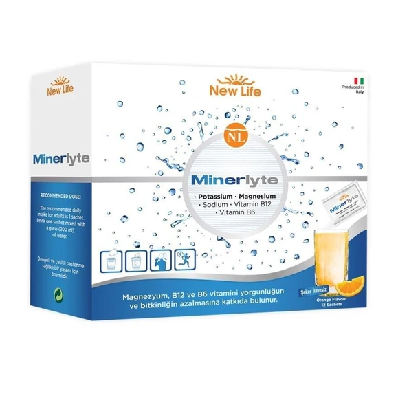 New Life Minerlyte Magnezyum 12 Şase ürün görseli 1