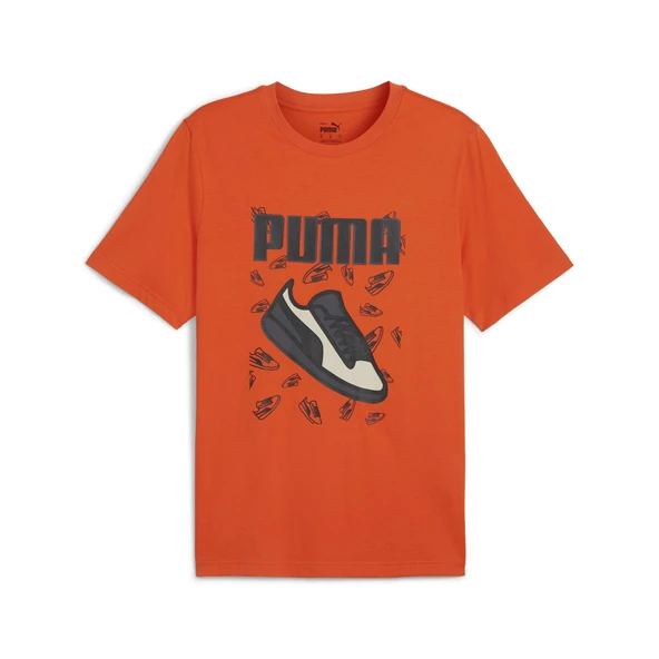 Puma 68320918 Graphics Sneaker Tee Erkek Spor Tişört
