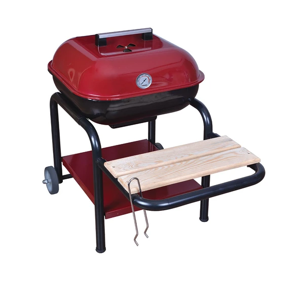 REKOR AYAKLI TEKERLEKLİ KAPAKLI BAHÇE  BARBEKÜ MANGAL
