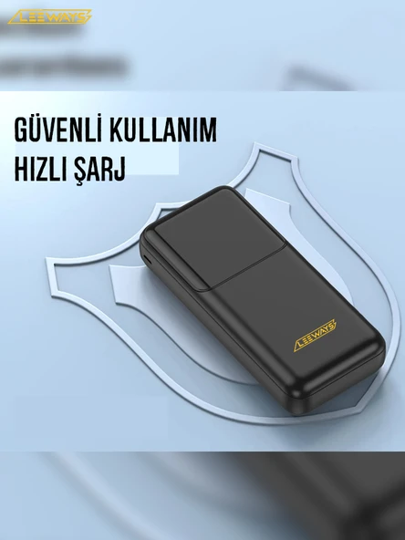 20.000 mAh Taşınabilir Kablolu Şarj Cihazı Powerbank - 2