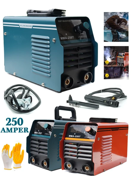 Rowermax MMA-250T  Pro-ST Copperx Çift Kartlı 250 Amper İnvertör Kaynak Makinası