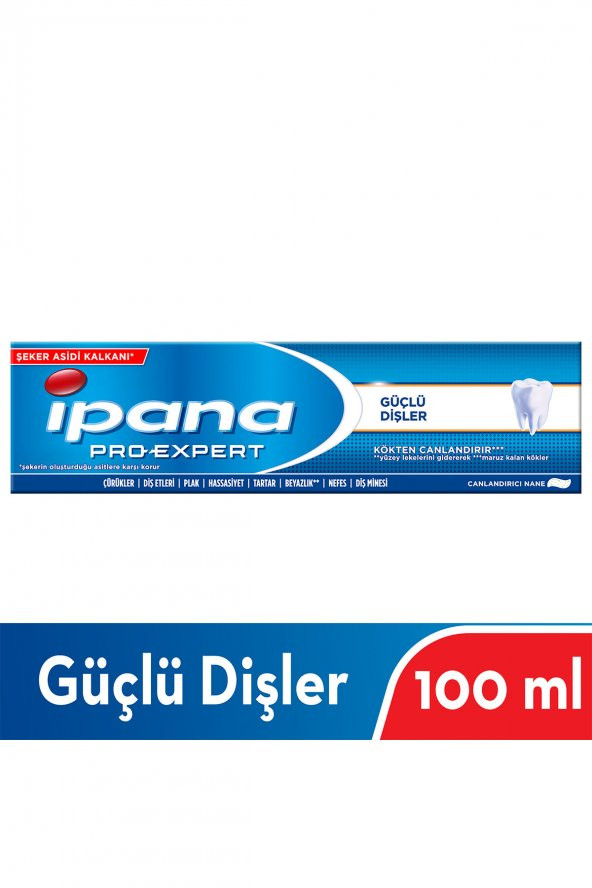 İPANA PRO EXPERT DİŞ MACUNU 100 ML +  ORAL-B DEFENSE DİŞ FIRÇASI - 3