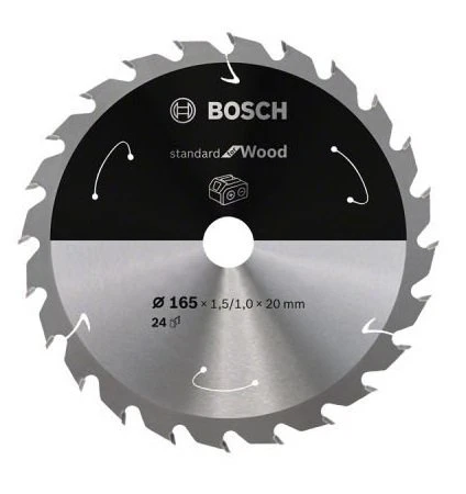 BOSCH 160x20x1,5 mm 24 Diş PRO Wood Ahşap Elmas Daire Testere Bıçağı - 2