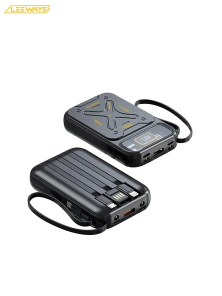 10.000 mAh Hızlı Şarj Özellikli 22.5W Taşınabilir Mini Powerbank
