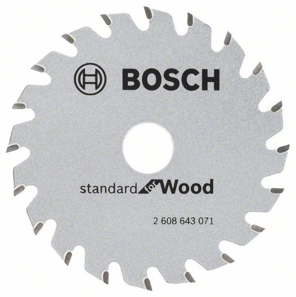 BOSCH Ahşap İçin 85 mm 20 Diş Daire Testere Bıçağı - 4